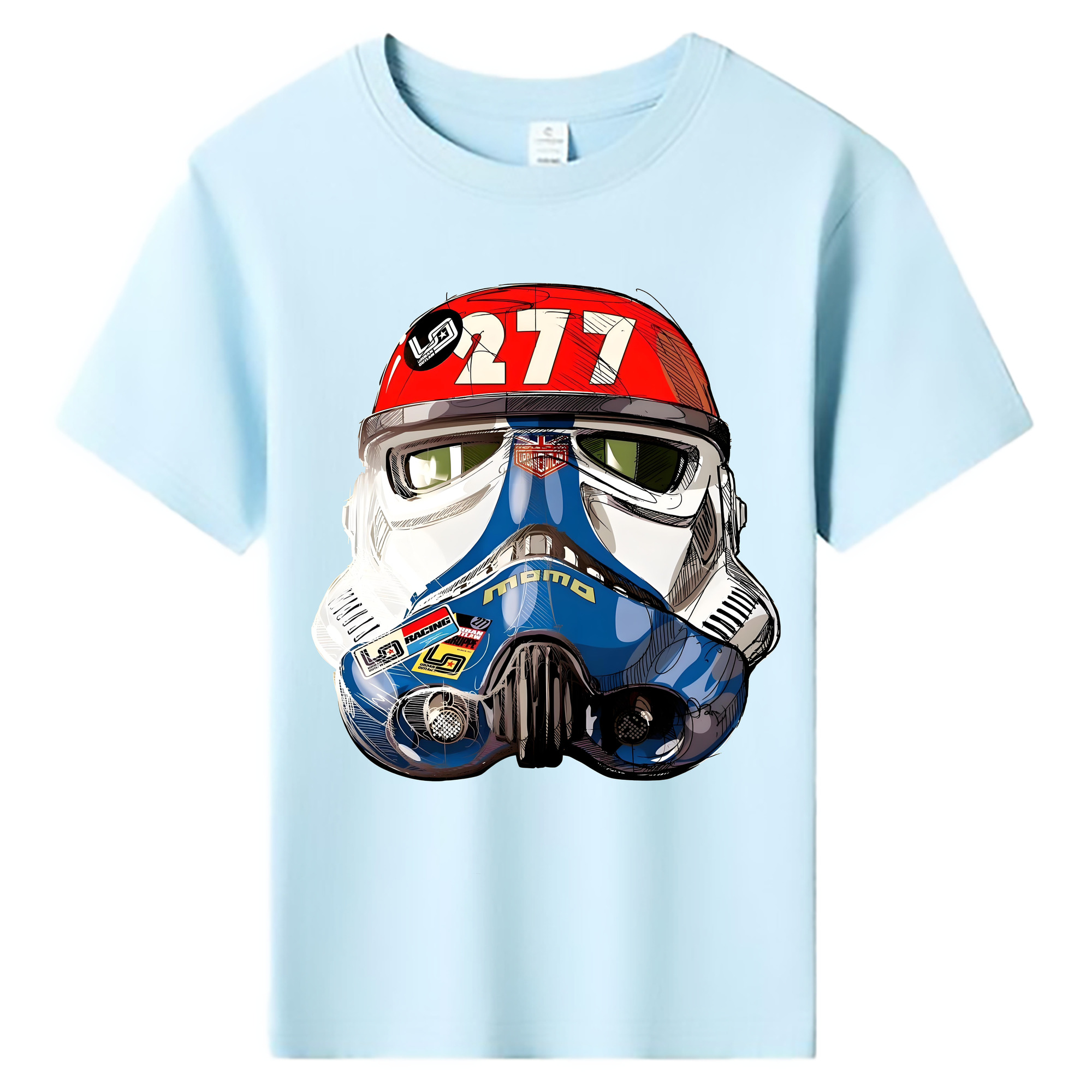 （画像用） スター・ウォーズ Star Wars 綿100％キッズTシャツ（フロントプリント）